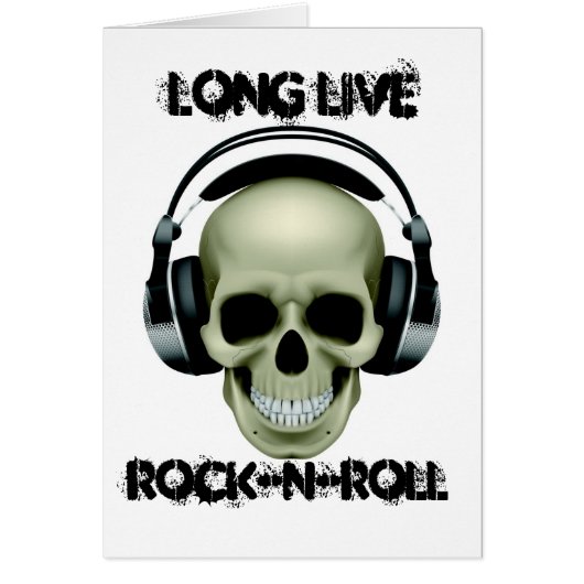 LONG LIVE ROCK-N-ROLL CARDS (Front)
