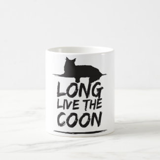 Long Live The Coon! Maine Coon Cats Coffee Mug
