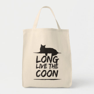 Long Live The Coon! Maine Coon shopping bag