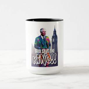 Long Live the King- Coronation May 06 AI Generated Mug