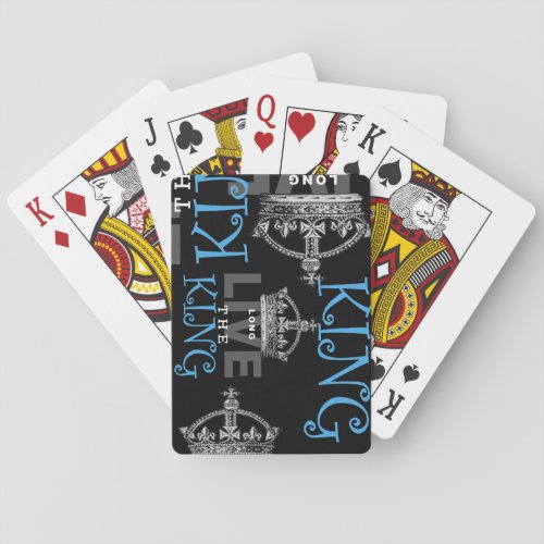 Long Live The King Poker Cards