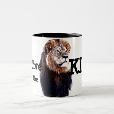 Long Live The King! Two-tone Coffee Mug