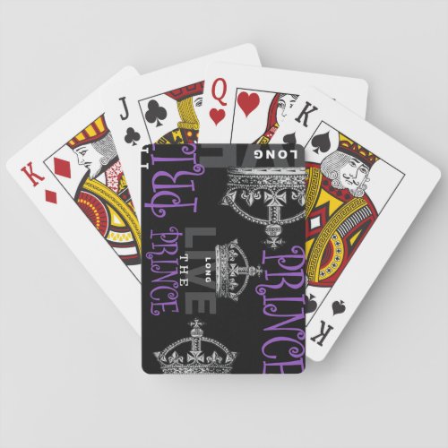 Long Live the PRINCE Poker Cards