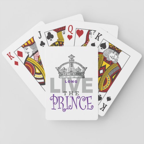 Long Live the PRINCE Poker Cards