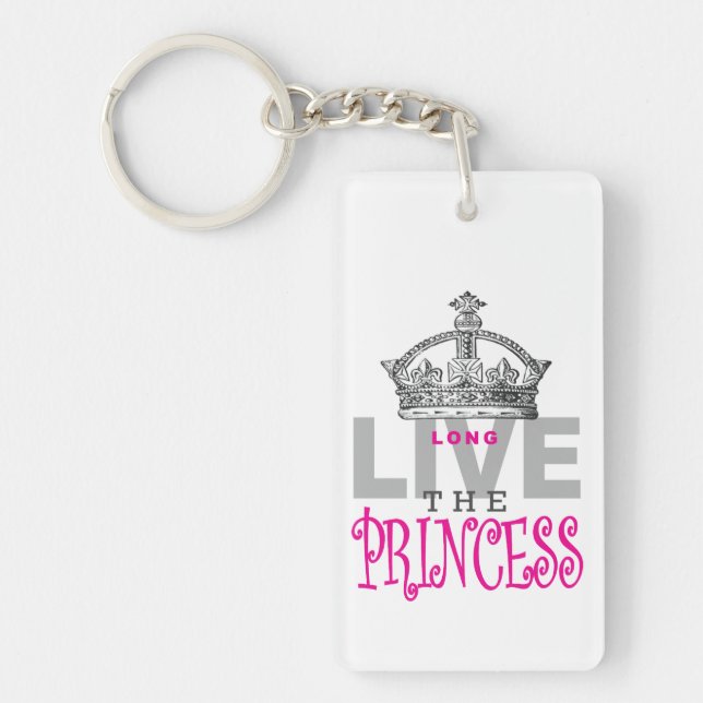 Long Live The Princess Keychain (Front)