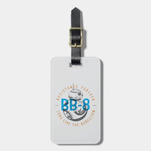 Long Live The Rebellion BB_8 Badge Luggage Tag