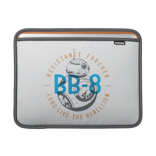 Long Live The Rebellion BB_8 Badge MacBook Air Sleeve