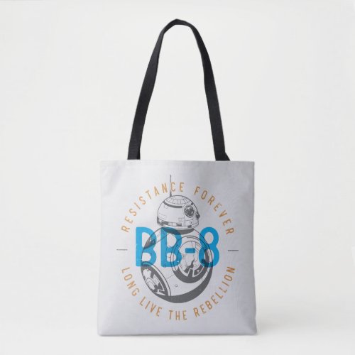 Long Live The Rebellion BB_8 Badge Tote Bag