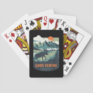 Long Long Honeymoon LOLOHO Gros Ventre Wilderness Poker Cards