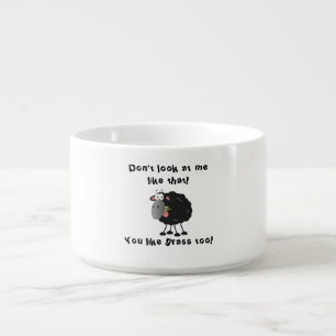 Long Lost Lamb: Grass Eating Black Sheep Bowl