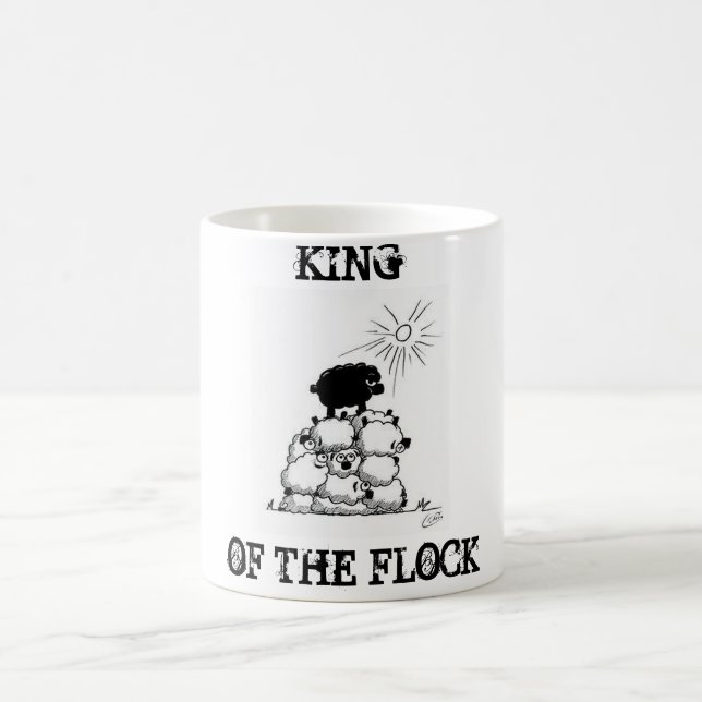 Long Lost Lamb: King Of The Flock Coffee Mug (Center)