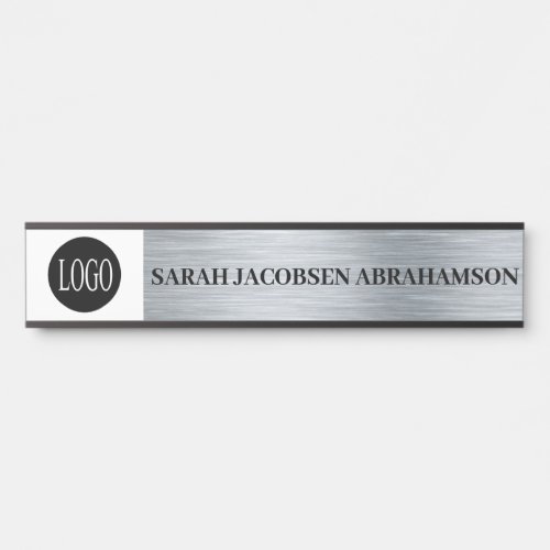 Long Name Only Office Door Sign Name Plate