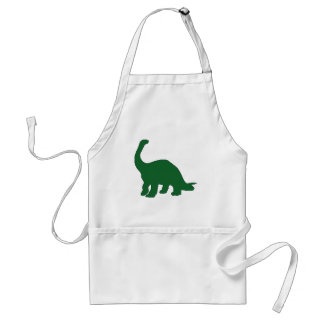 Long Neck Dinosaur Adult Apron