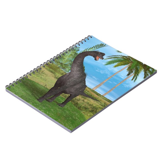 Long Neck Dinosaur Jungle Adventure Notebook (Left Side)