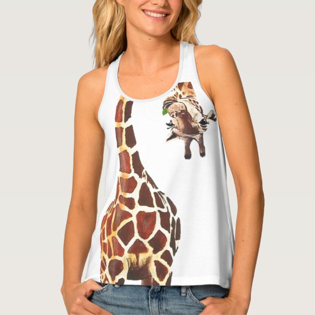 long neck Women's Tank Top (Front)