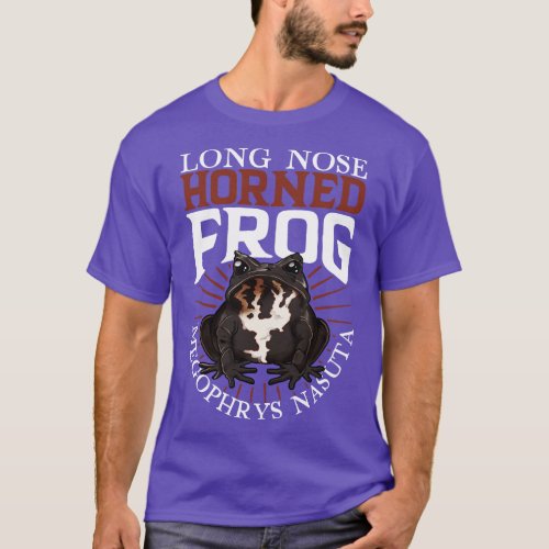 Long Nose Horned Frog T_Shirt