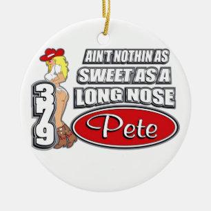 Long Nose Pete Ceramic Ornament