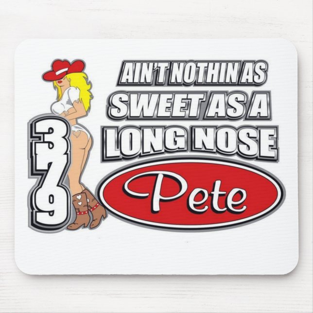 Long Nose Pete Mouse Pad (Front)