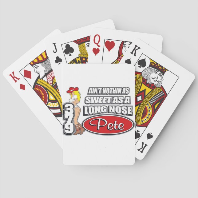 Long Nose Pete Poker Cards (Back)