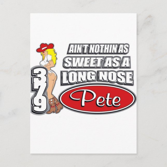 Long Nose Pete Postcard (Front)