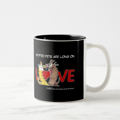 Long on Love_Cat and Dog Two_Tone Coffee Mug