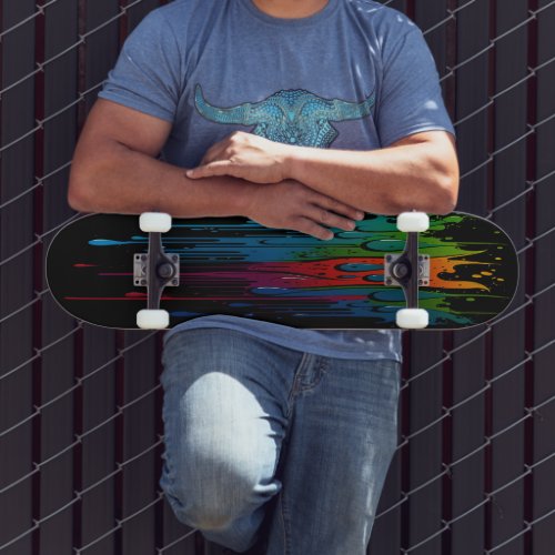 Long Paint 11v Skateboard