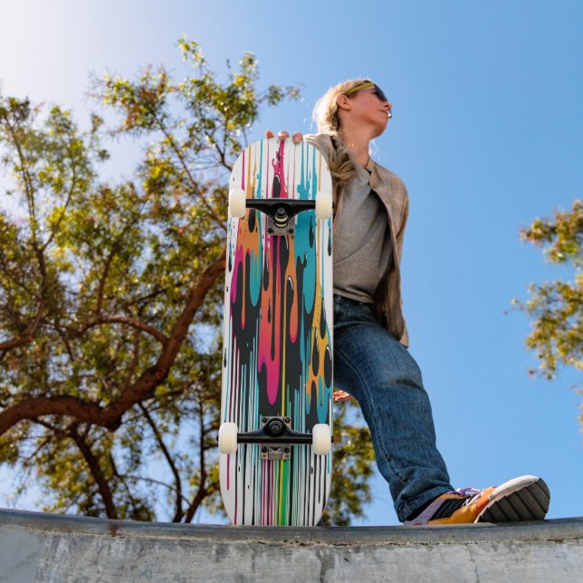 Long Paint 6v Skateboard (Outdoor 1)