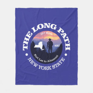 Long Path (rd2) Fleece Blanket