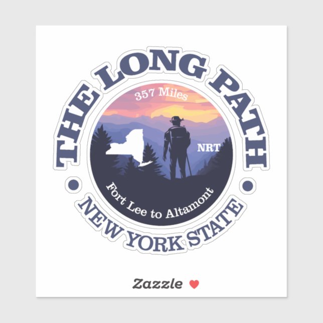 Long Path (rd2) Sticker (Sheet)