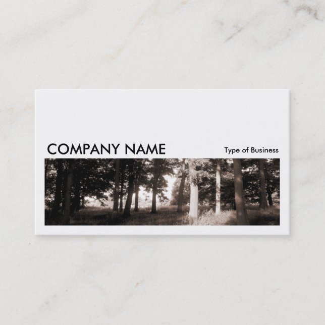 Long Picture 012 - Edge of the Woods Business Card (Front)