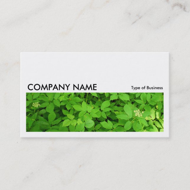 Long Picture 016 - Undergrowth Business Card (Front)