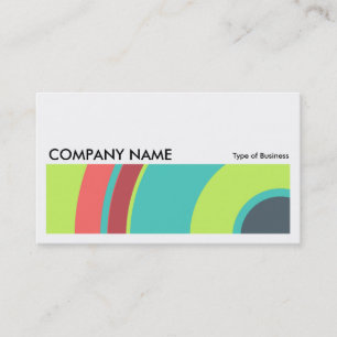 Long Picture 0203 - Colorful Circle 04 Business Card
