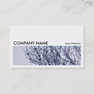 Long Picture 0260 - Starlings in a Tree Business Card