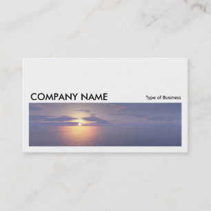 Long Picture 0269 - Sunrise/Sunset Business Card