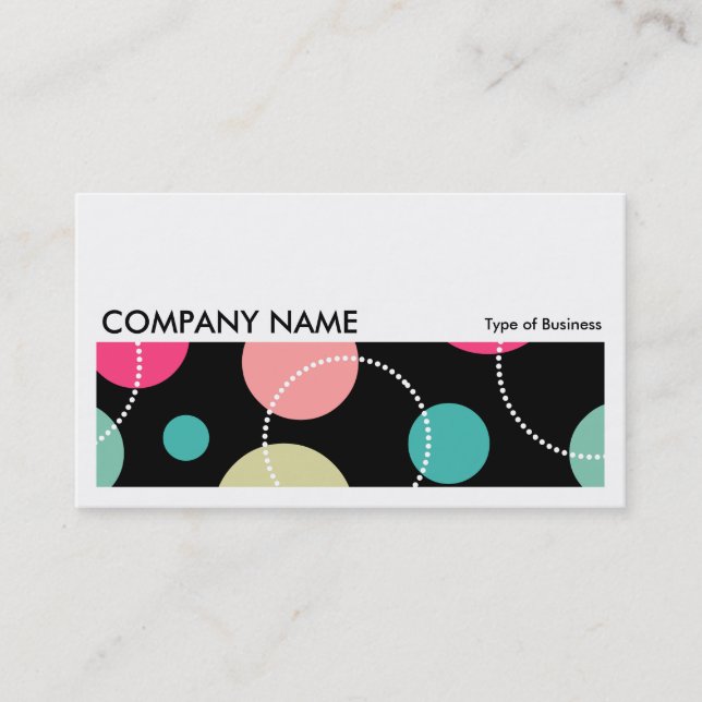 Long Picture 0271 - Spots & Circles 150816 Business Card (Front)