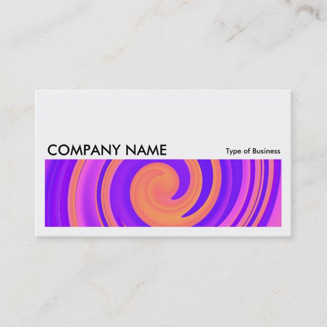 Long Picture 0272 - Abstract Swirl 250816 - 01c Business Card (Front)