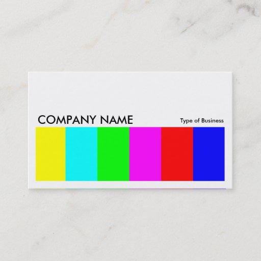 Customizable Long Picture 02 Business Card Templates