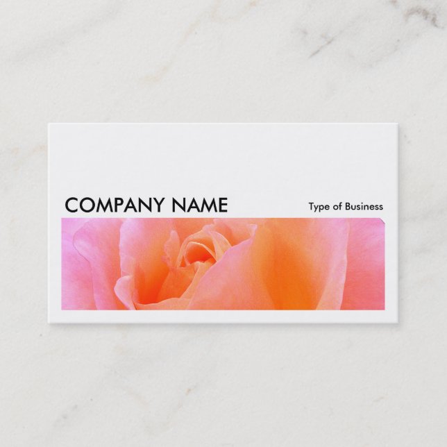 Long Picture 048 - Rose Business Card (Front)