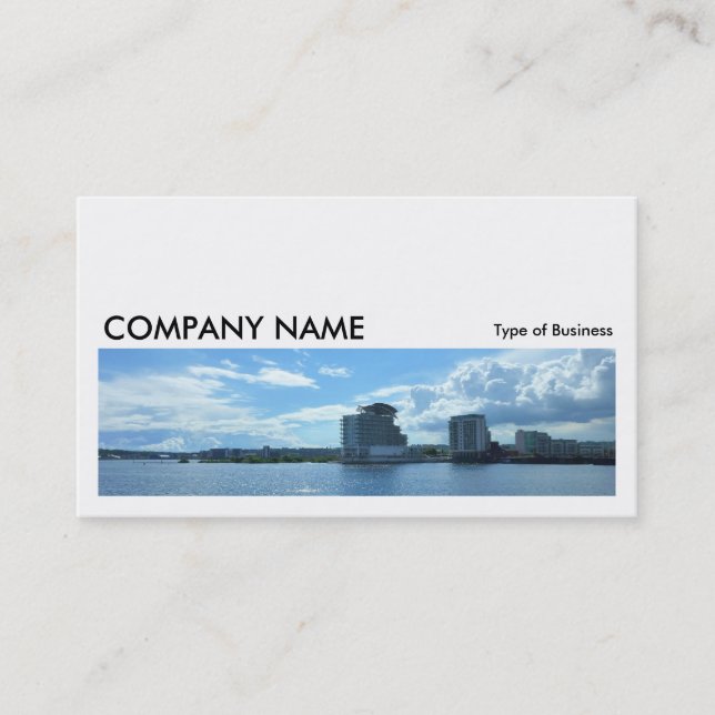 Long Picture 049 - Cardiff Bay Business Card (Front)