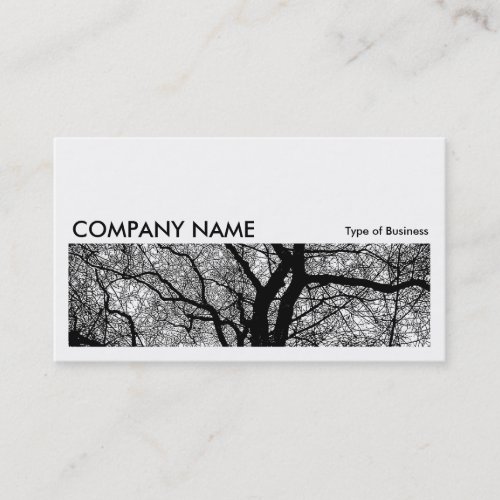 Long Picture 064 _ High Contrast Tree Business Card