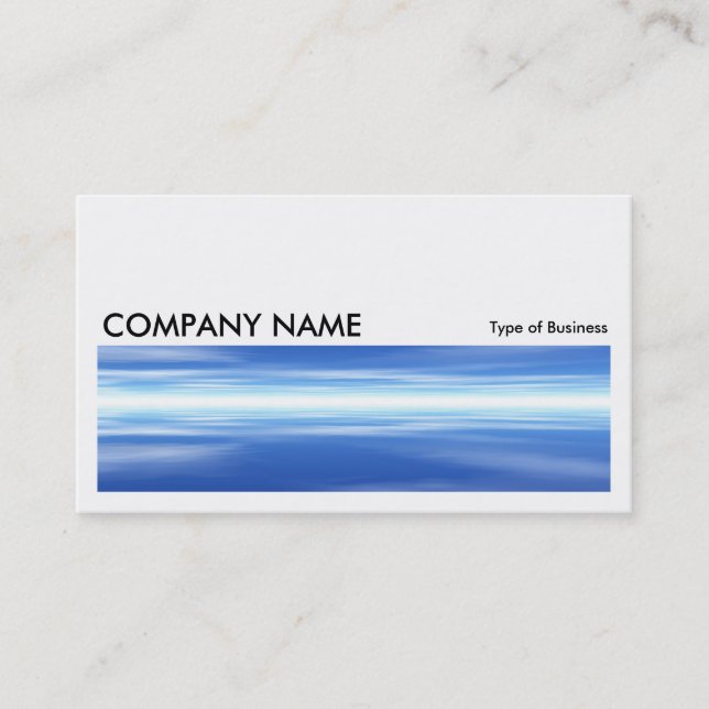 Long Picture 081 - Reflections Business Card (Front)