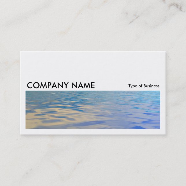 Long Picture 084 - Tropical Sea II Business Card (Front)