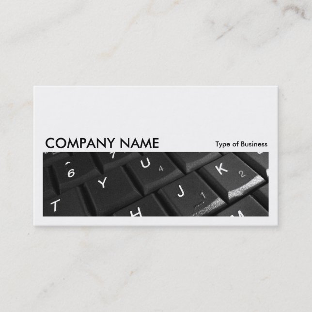 Long Picture 095 - Notebook Keyboard Business Card (Front)