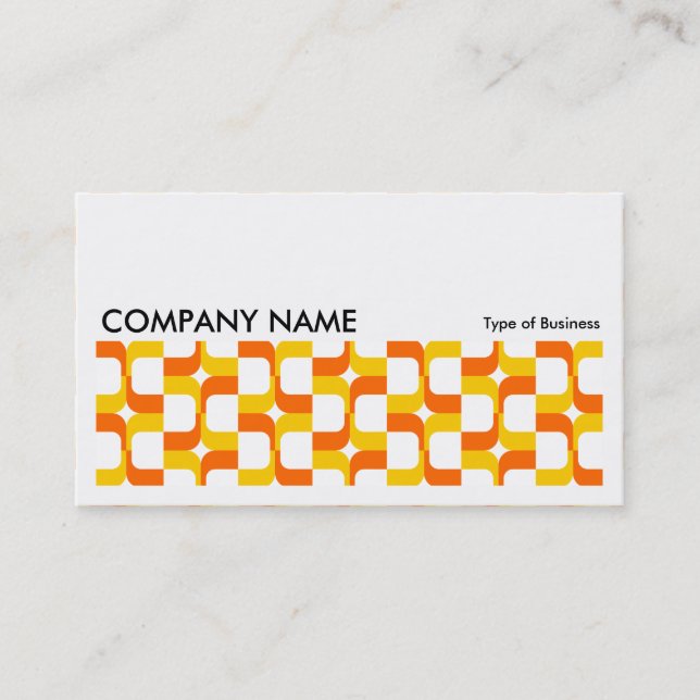 Long Picture - Geometric 020614e Business Card (Front)