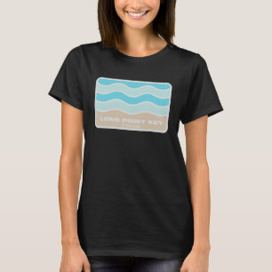 Long Point Key Florida Retro FL Waves Beach Souven T-Shirt