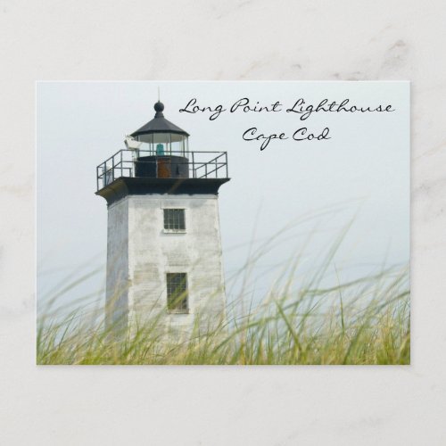Long Point Light Provincetown Cape Cod Post Card