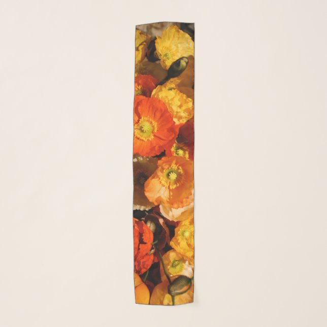 Long Poppy scarf (Front)