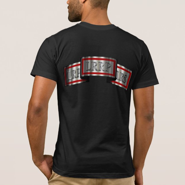 "LONG RANGE PROFESSIONAL" Metal T-Shirt (Back)