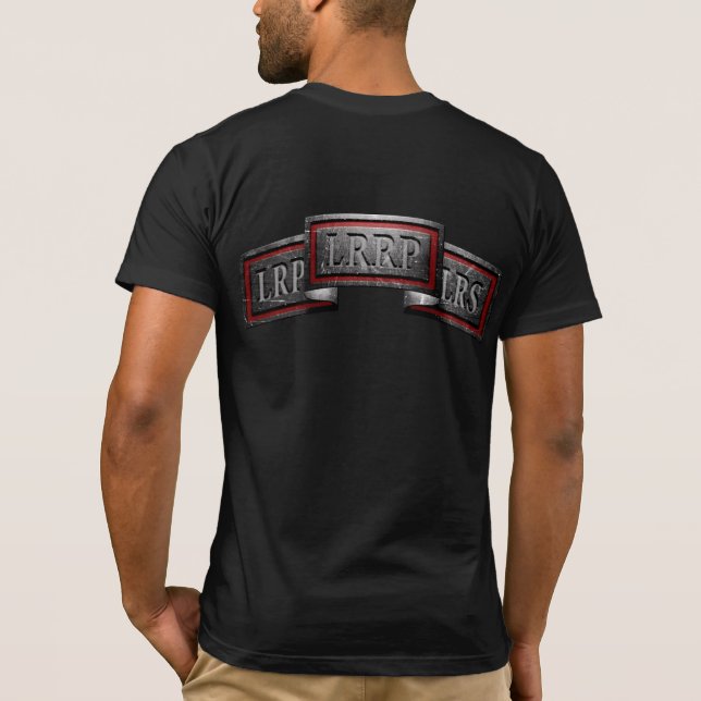 "LONG RANGE PROFESSIONAL" STONE T-Shirt (Back)