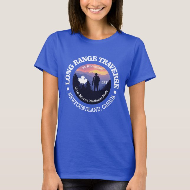 Long Range Traverse (rd2) T-Shirt (Front)